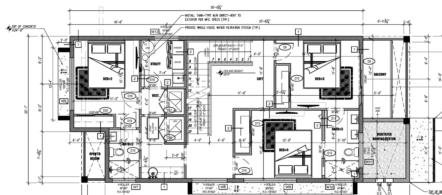 Second floor plan