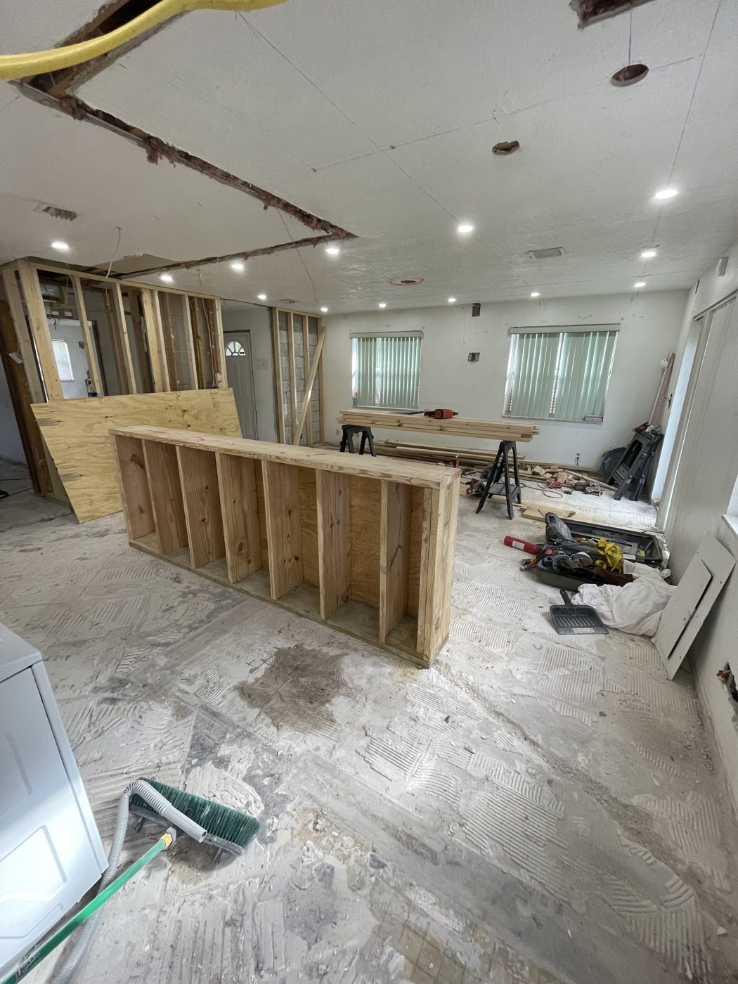 Delray Beach STR build and finish — exterior in progress