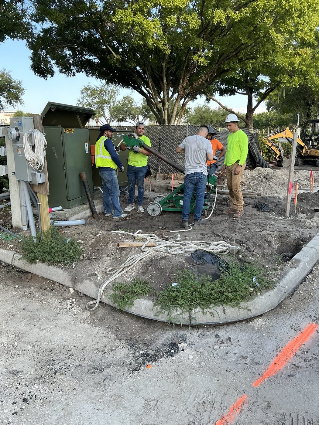 Landscaping and site finishes