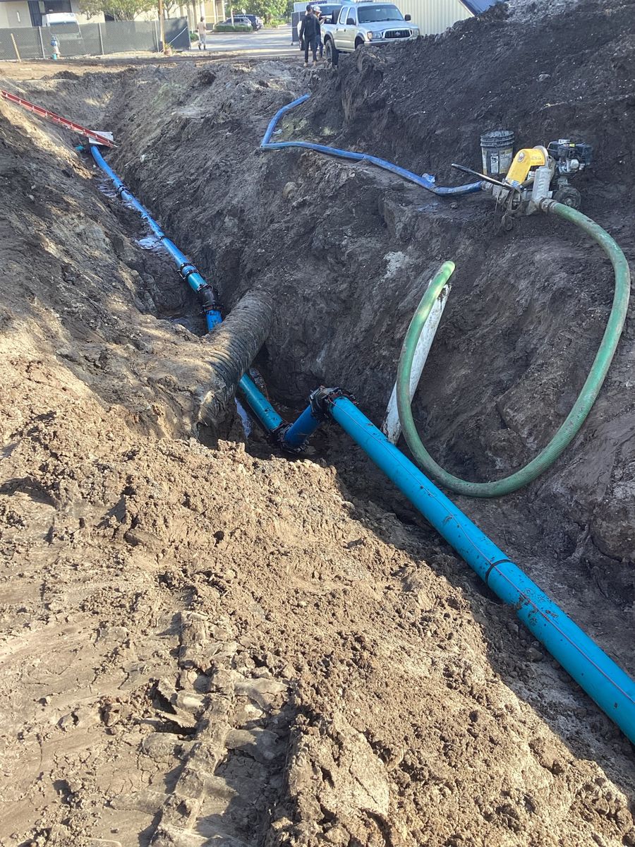 Millenia site work