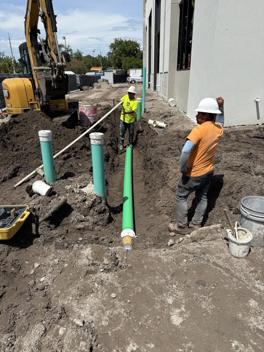 Millenia site work