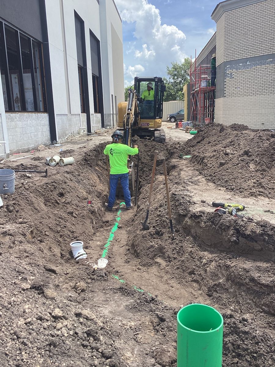 Millenia site work