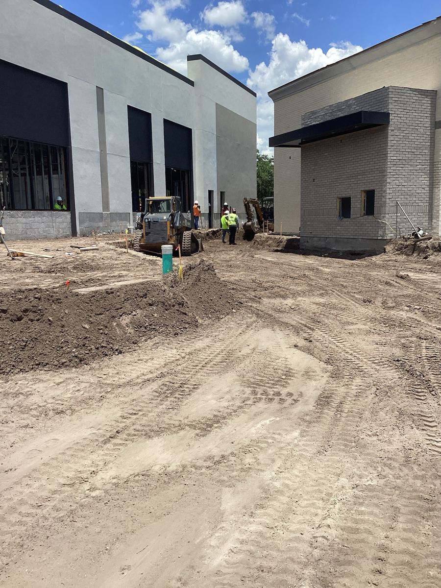 Millenia site work