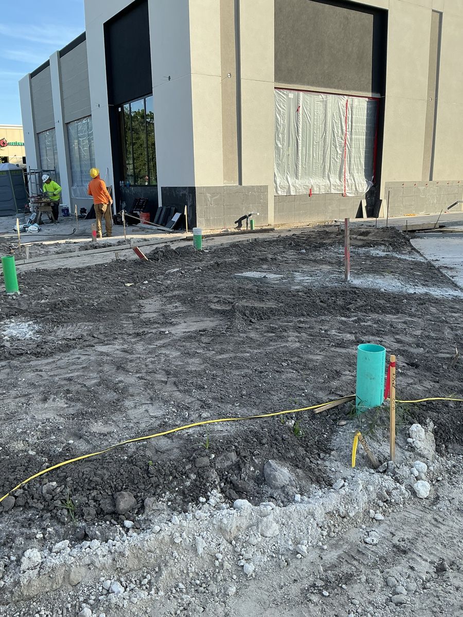 Millenia site work