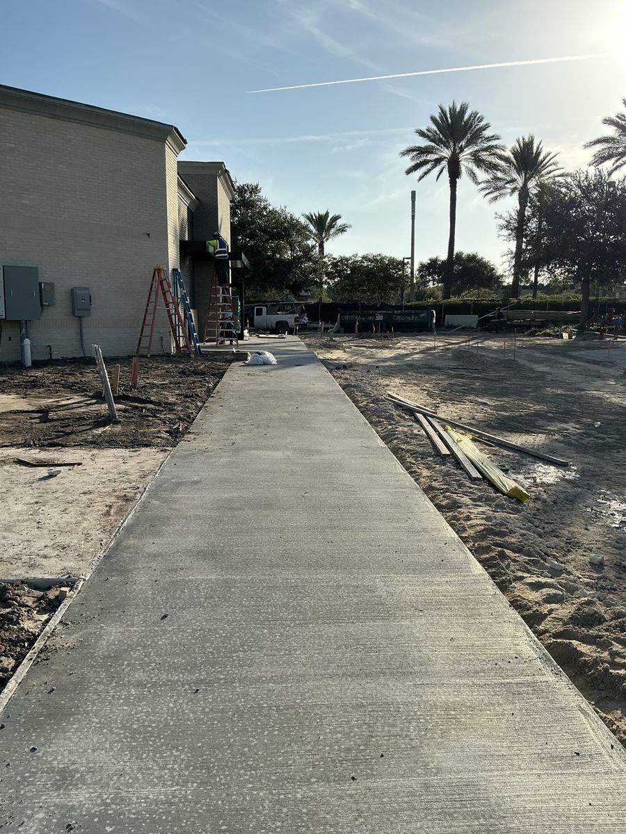 Millenia site work