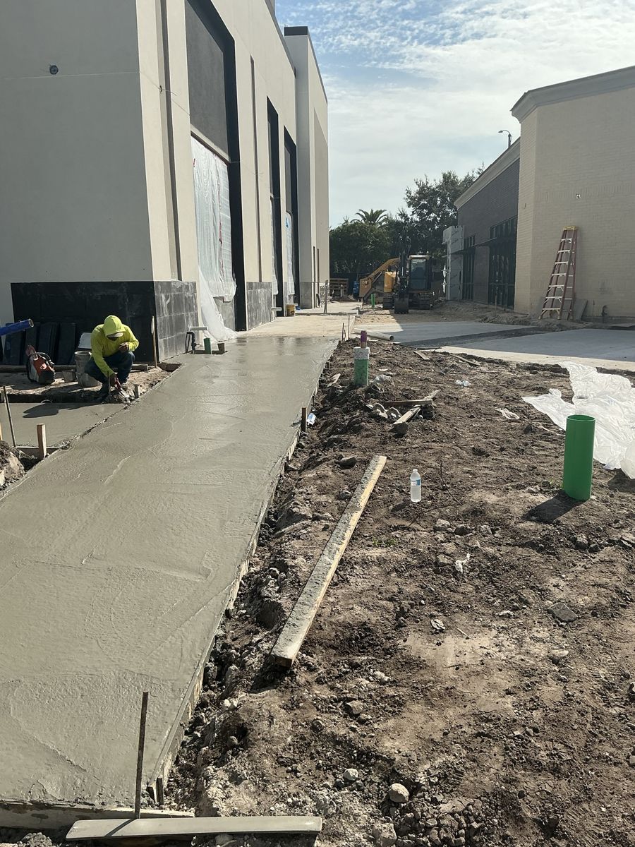 Millenia site work