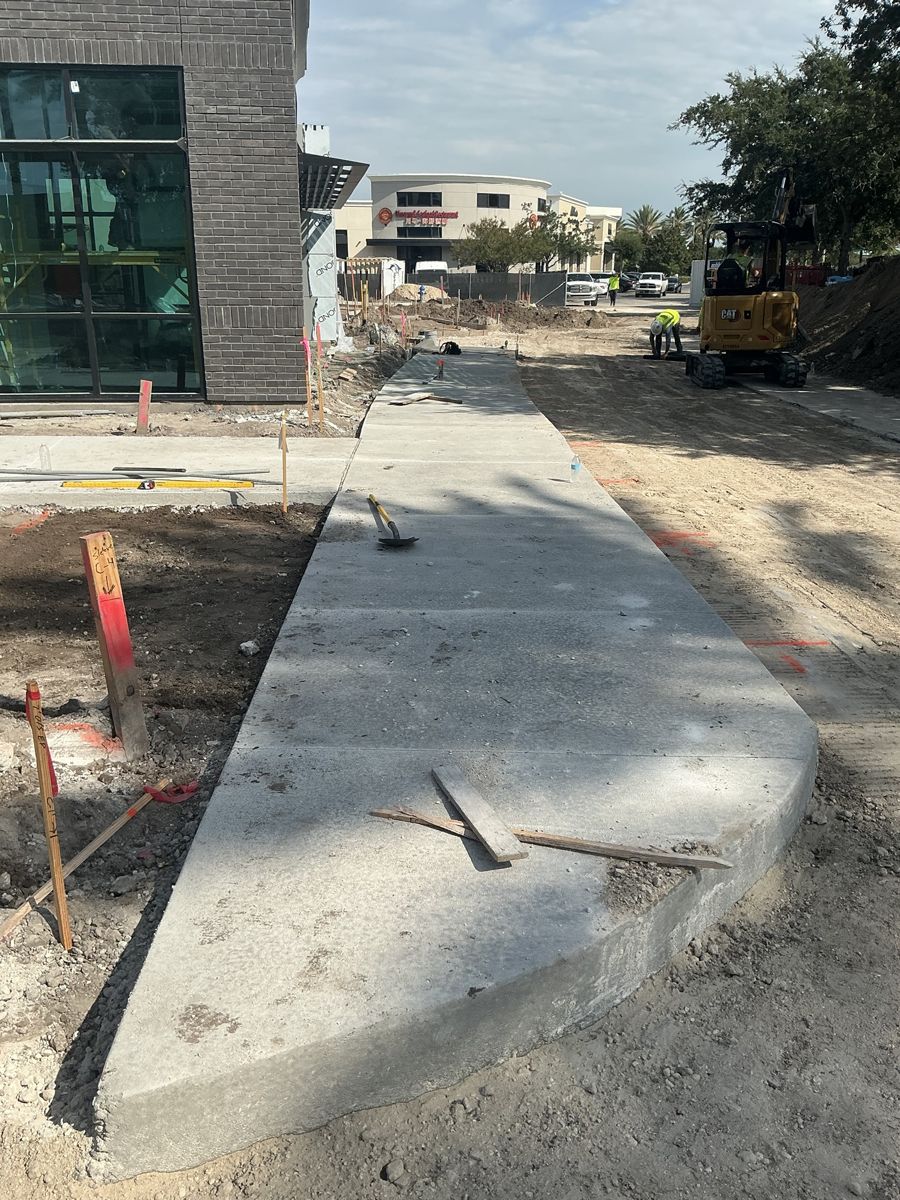 Millenia site work