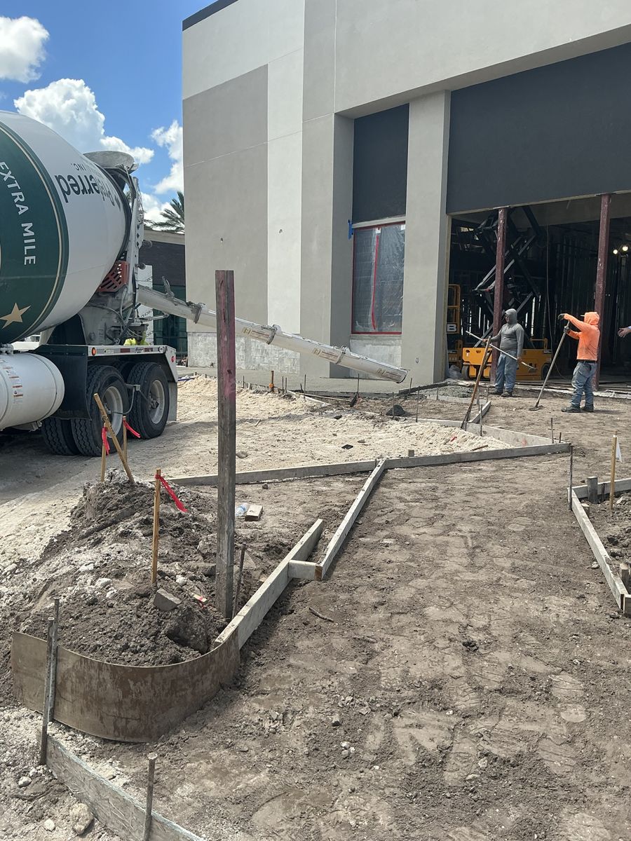 Millenia site work
