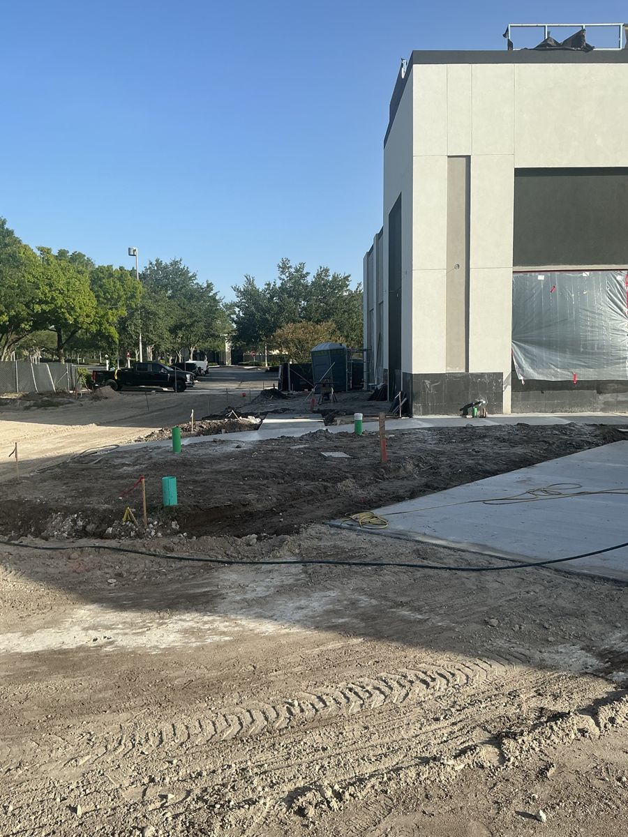 Millenia site work