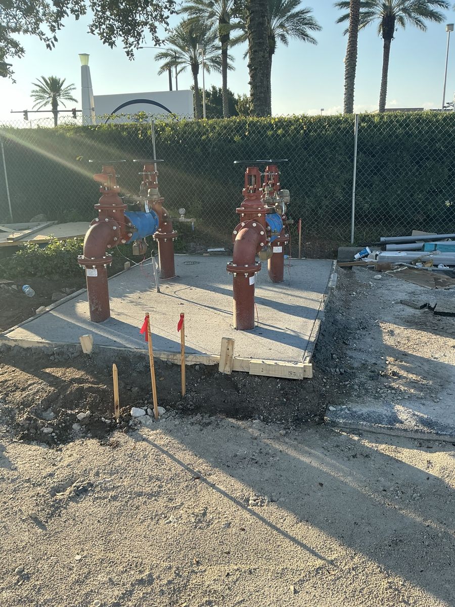 Millenia site work