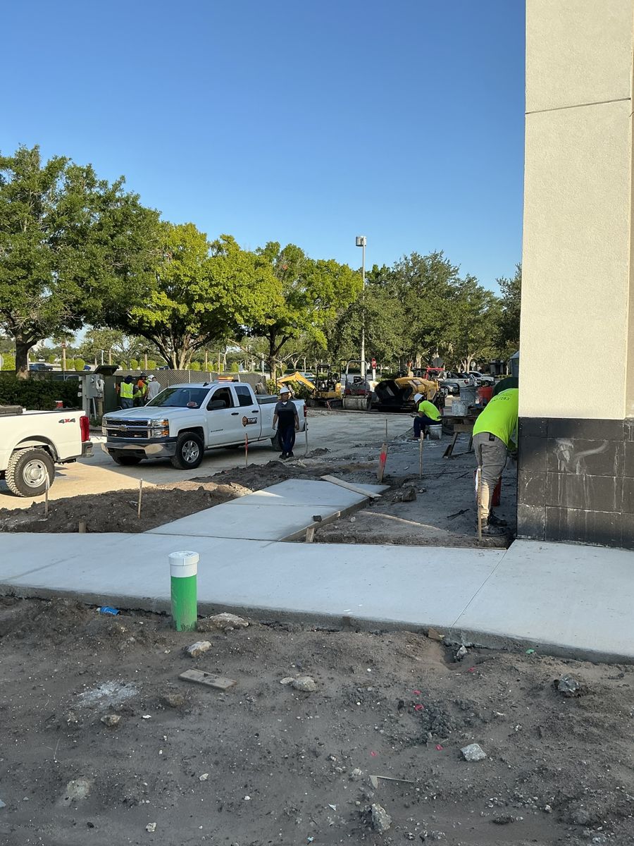 Millenia site work
