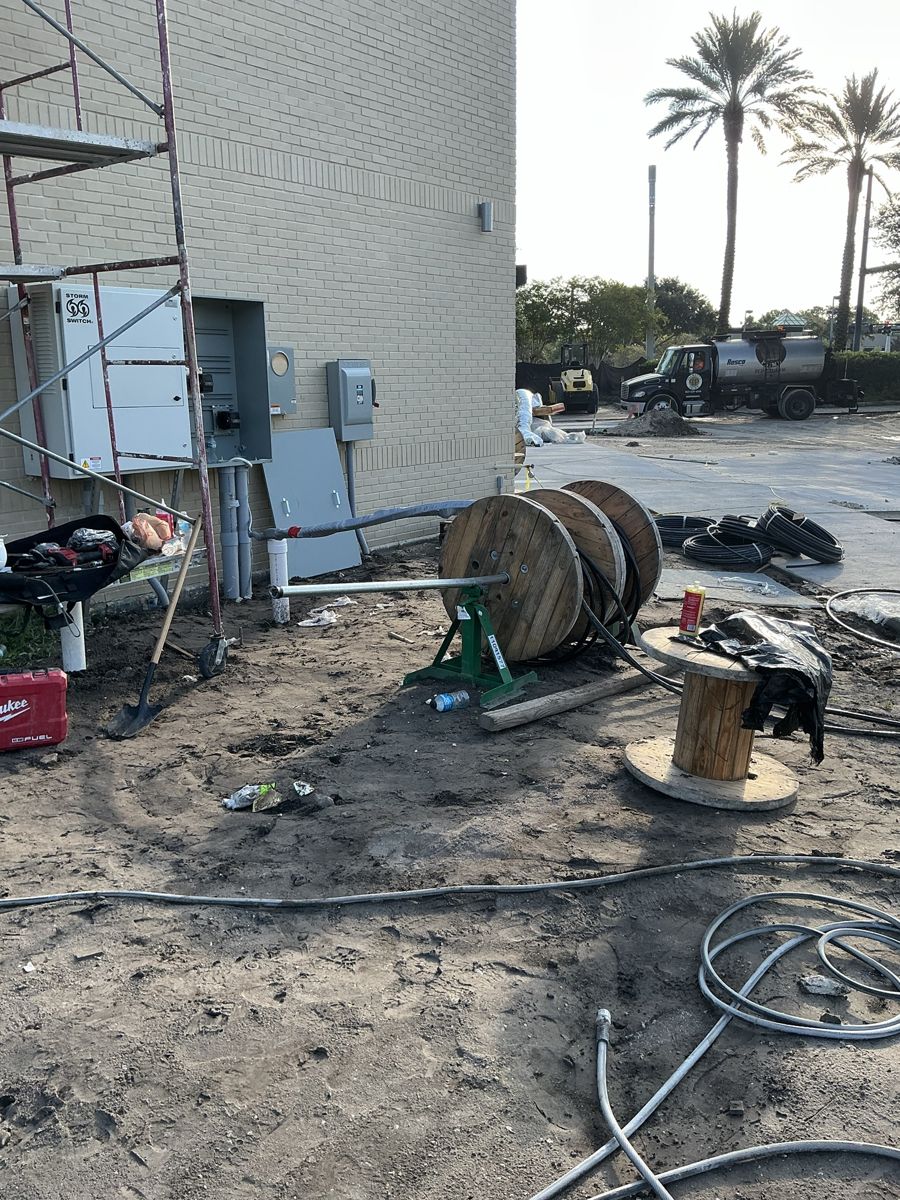 Millenia site work