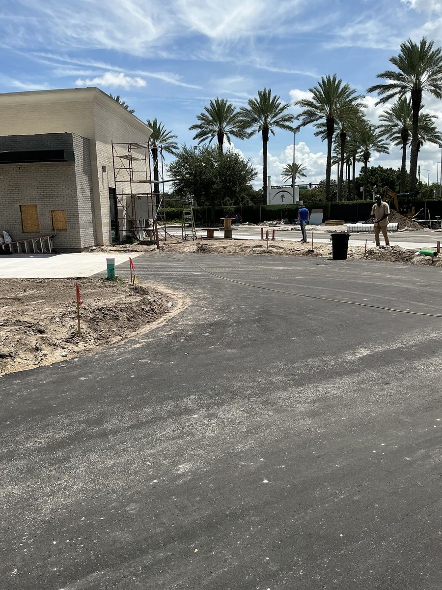Millenia site work