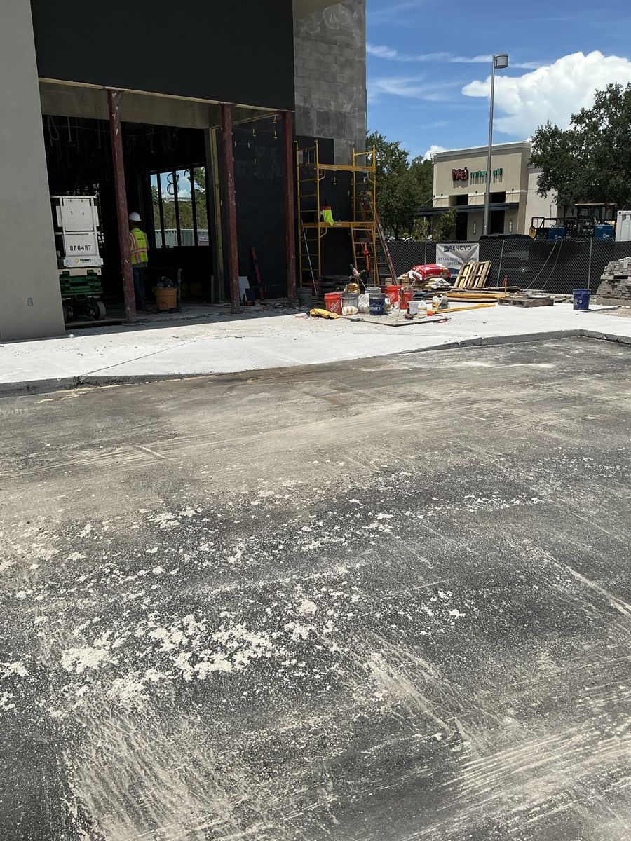 Millenia site work