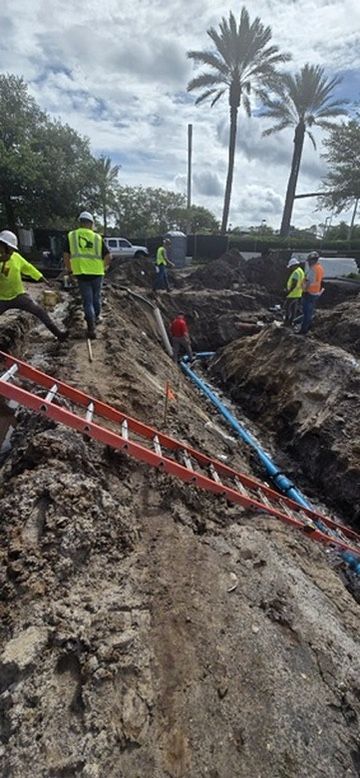Millenia site work