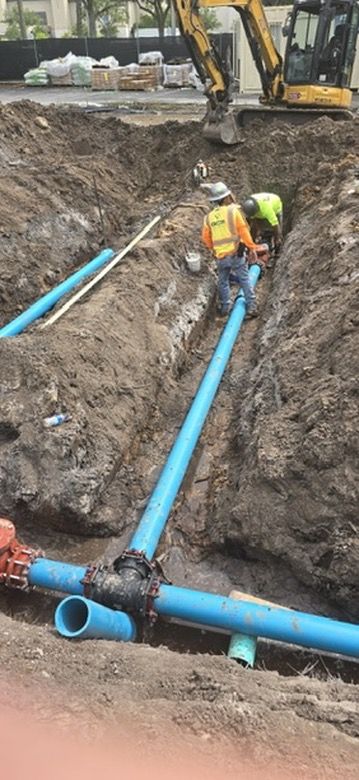 Millenia site work