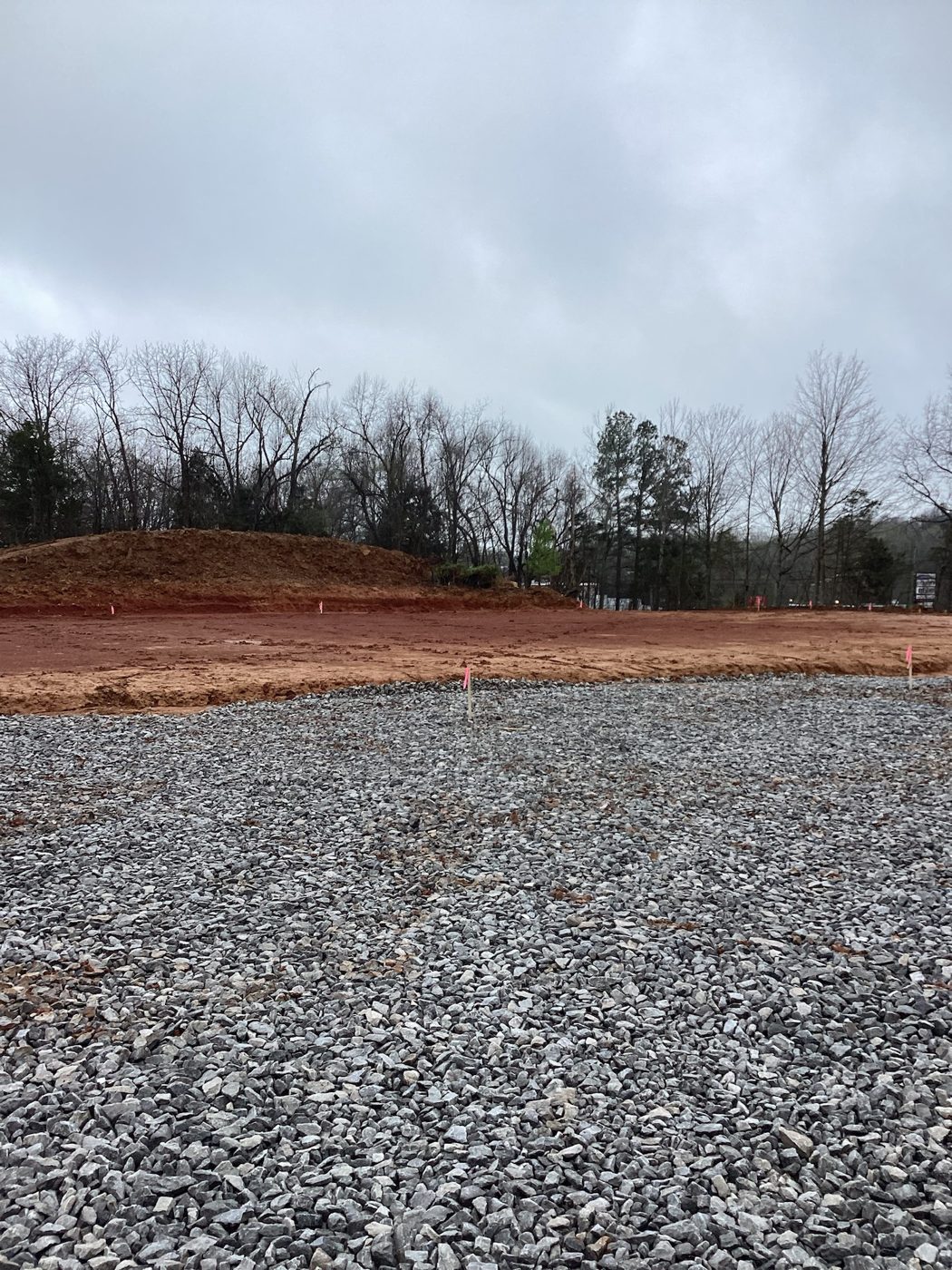 Compacted sub-base