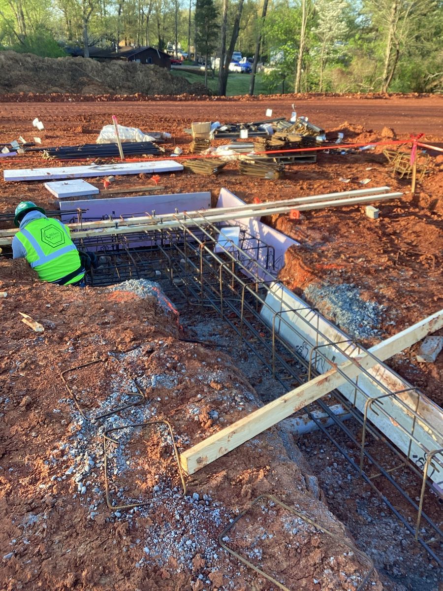 Parachute KY build — formwork