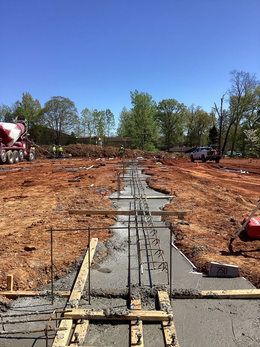 Parachute KY build — rebar