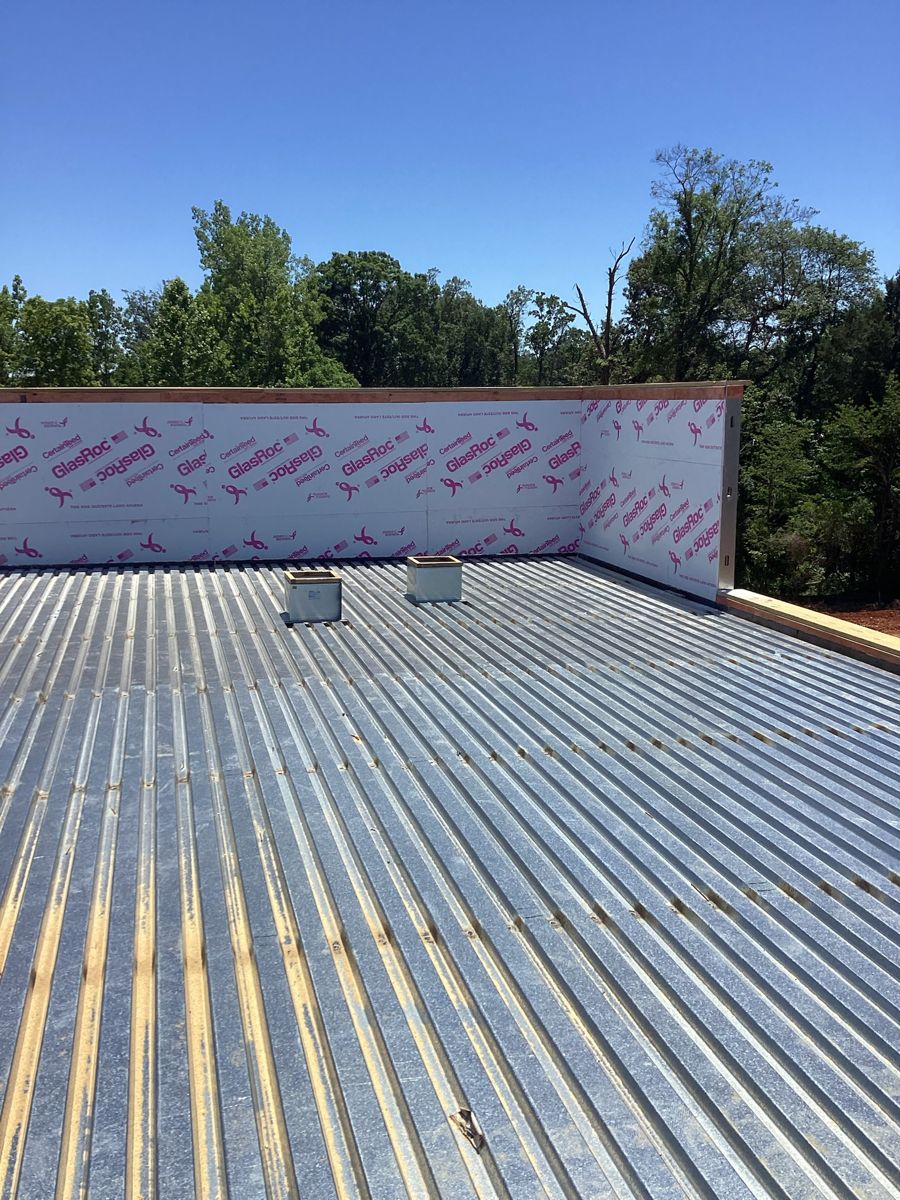 Parachute KY build — roof deck