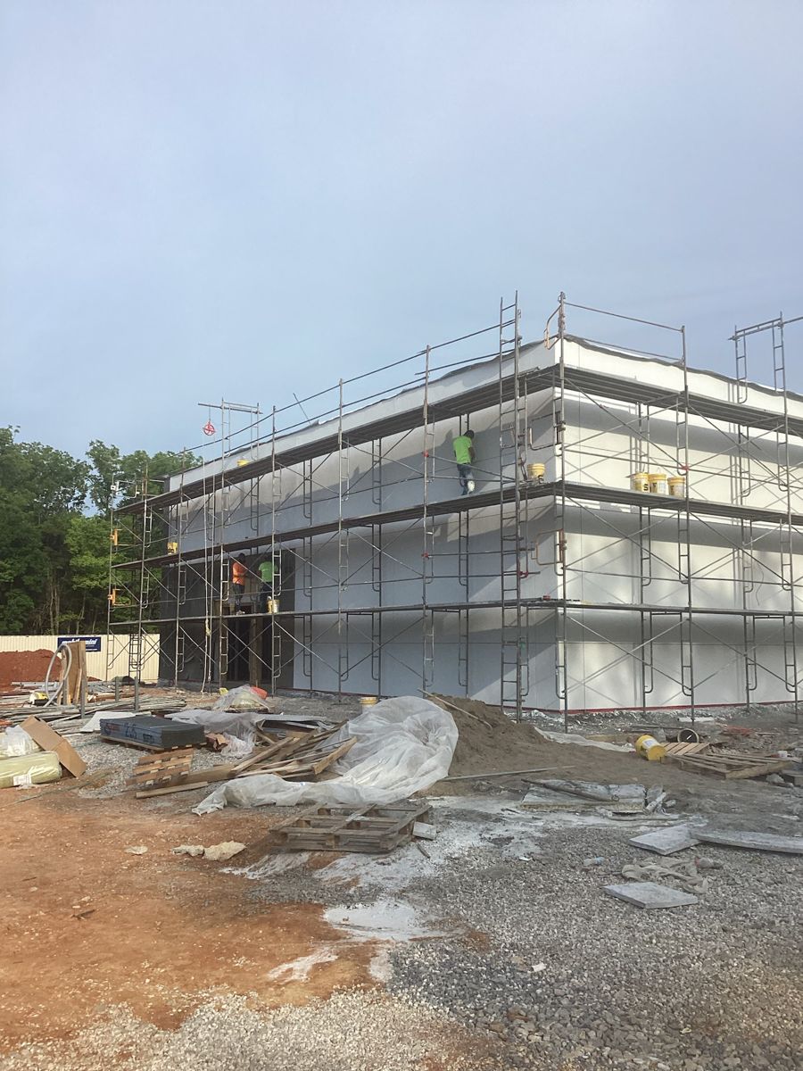 Parachute KY build — exterior panels