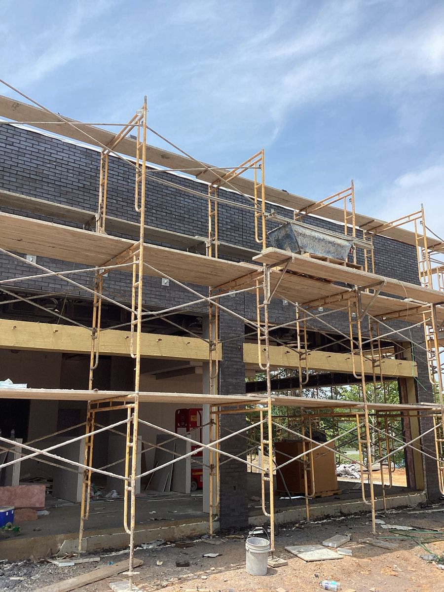 Parachute KY build — ductwork