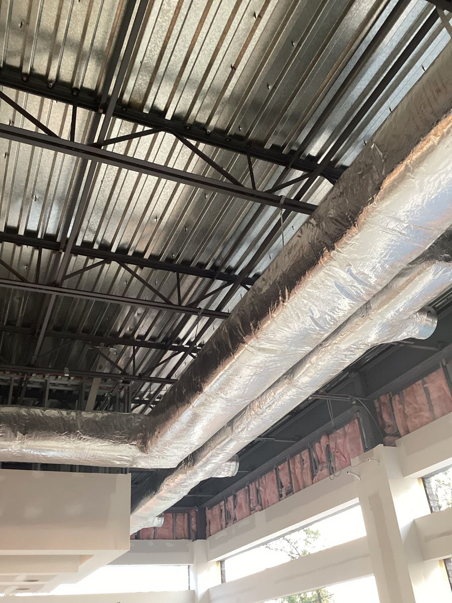 Parachute KY build — ceiling grid