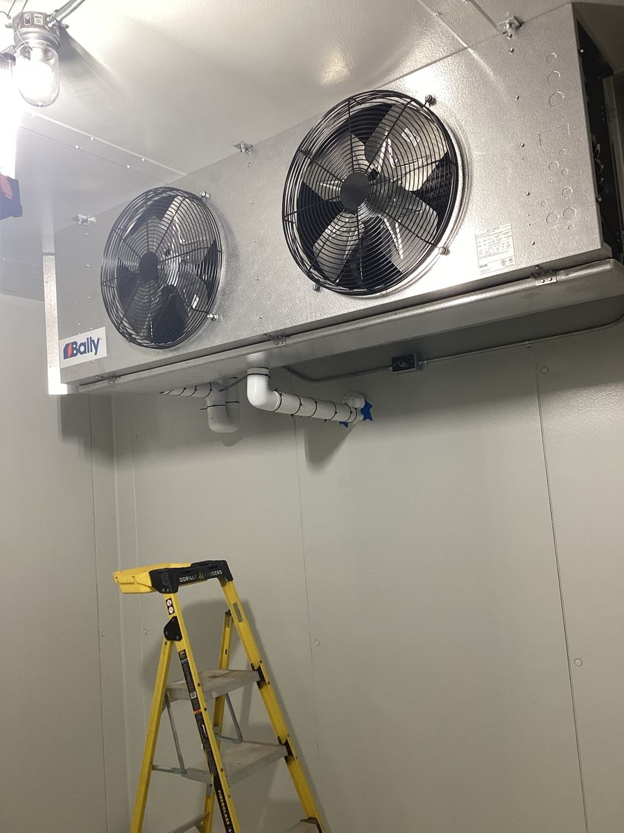Parachute KY build — drywall