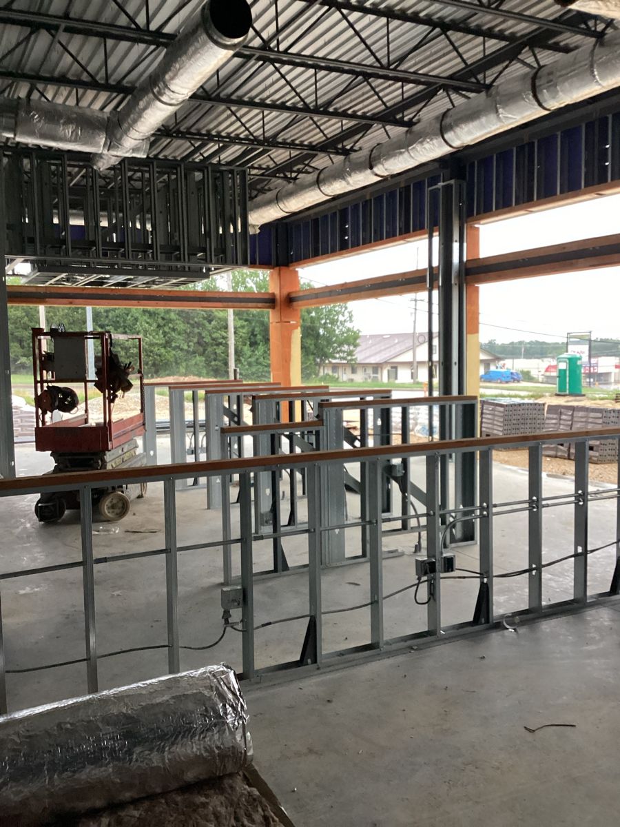 Parachute build — crew framing