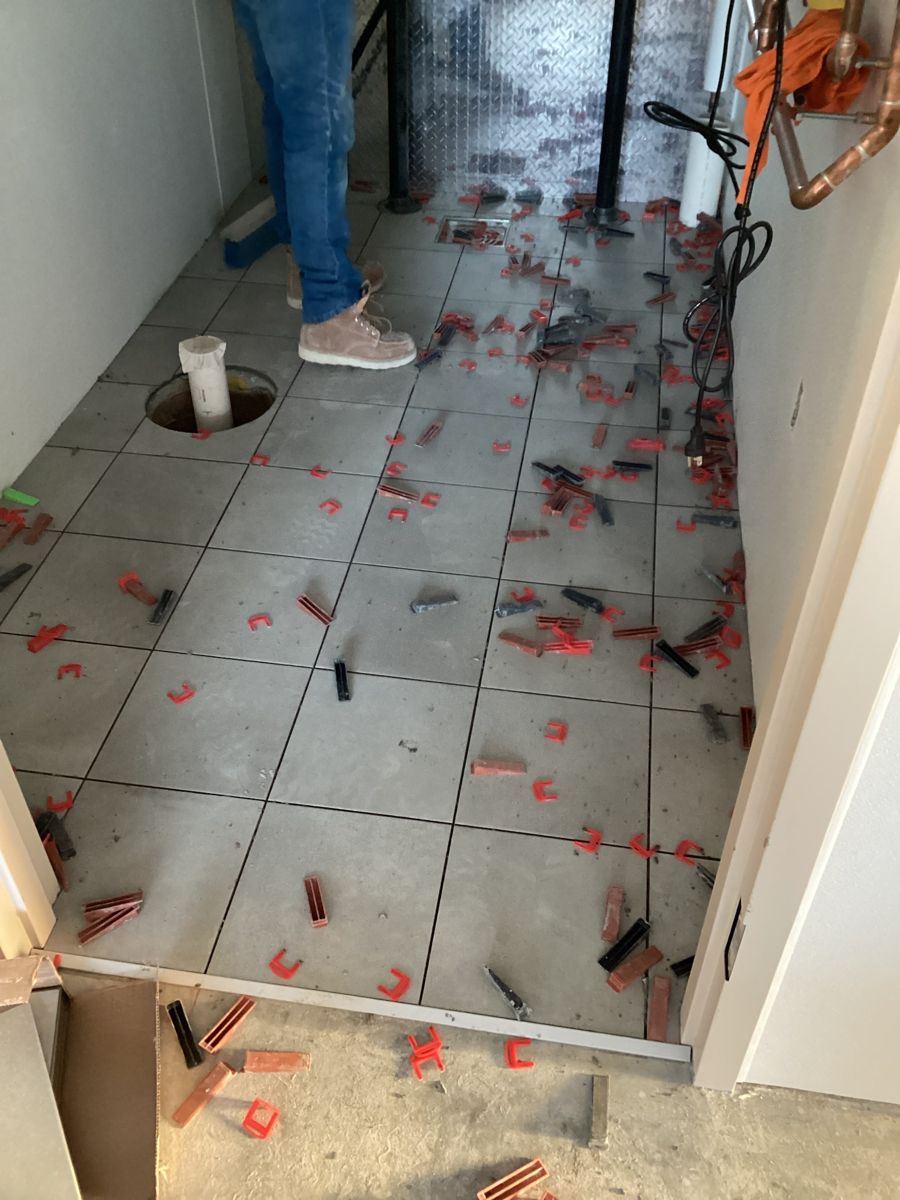 Parachute build — flooring