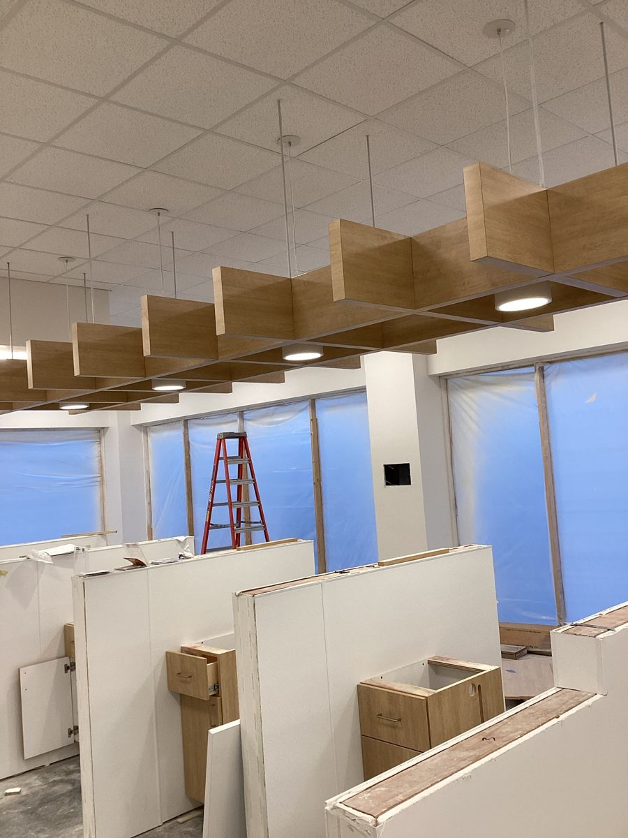 Parachute build — interior buildout